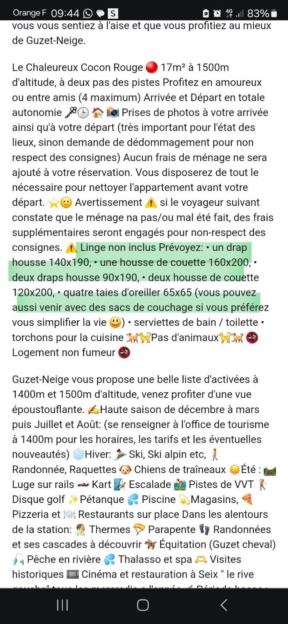 Le Chaleureux Cocon Rouge Apartment Ustou Exterior foto